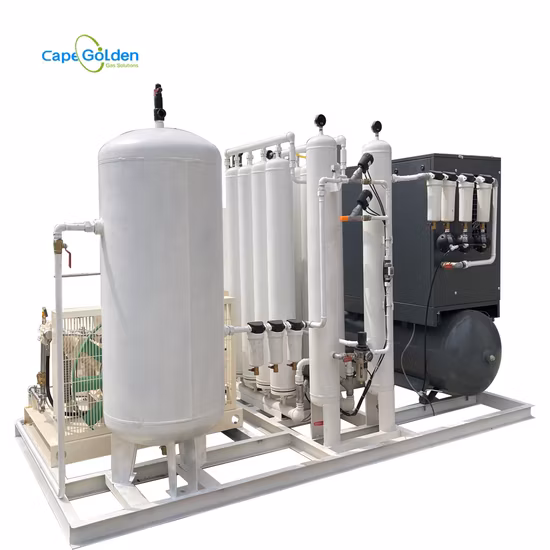 Professional Price Industrial Medical Oxygen Cylinder Filling Making Machine of 95%